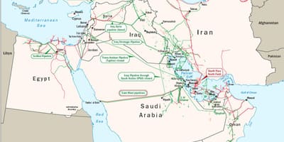 Kaart van safaniya Saoedi-Arabië